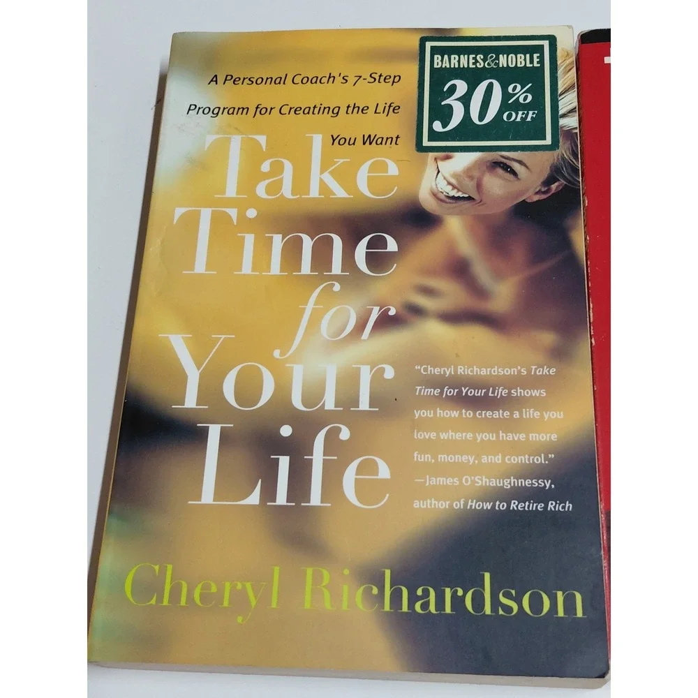 Lot of 2 Self Help Books Cheryl Richardson Laura Schlessinger Paperback